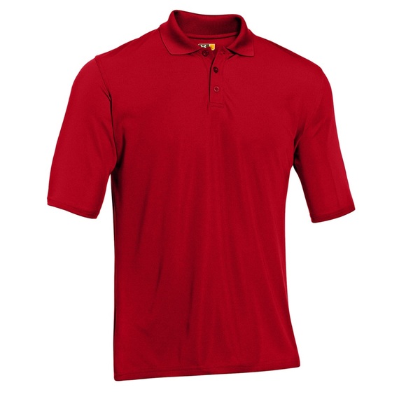 Under Armour Red Performance Polo - Picture 2 of 5